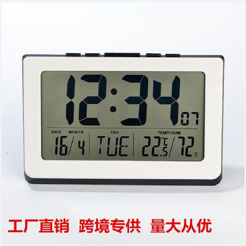 {“title”: “定制源头工厂批发 液晶大屏幕挂钟温湿度LCD台钟——万年历电子闹钟台钟全解析”， “content”: “\n在当今追求高效与智能生活的时代，一款集时间、环境监测与多功能提醒于一体的时钟，早已不再是简单的计时工具，而是家居、办公及商业场所的实用标配。特别是【定制源头工厂批发液晶大屏幕挂钟温湿度LCD台钟万年历电子闹钟 台钟】这一组合关键词，精准指向了一个极具市场竞争力的产品类别。作为源头工厂，我们深知批发商、企业采购与定制客户的核心需求 大屏清晰、信息全面、稳定耐用、支持个性化定制，